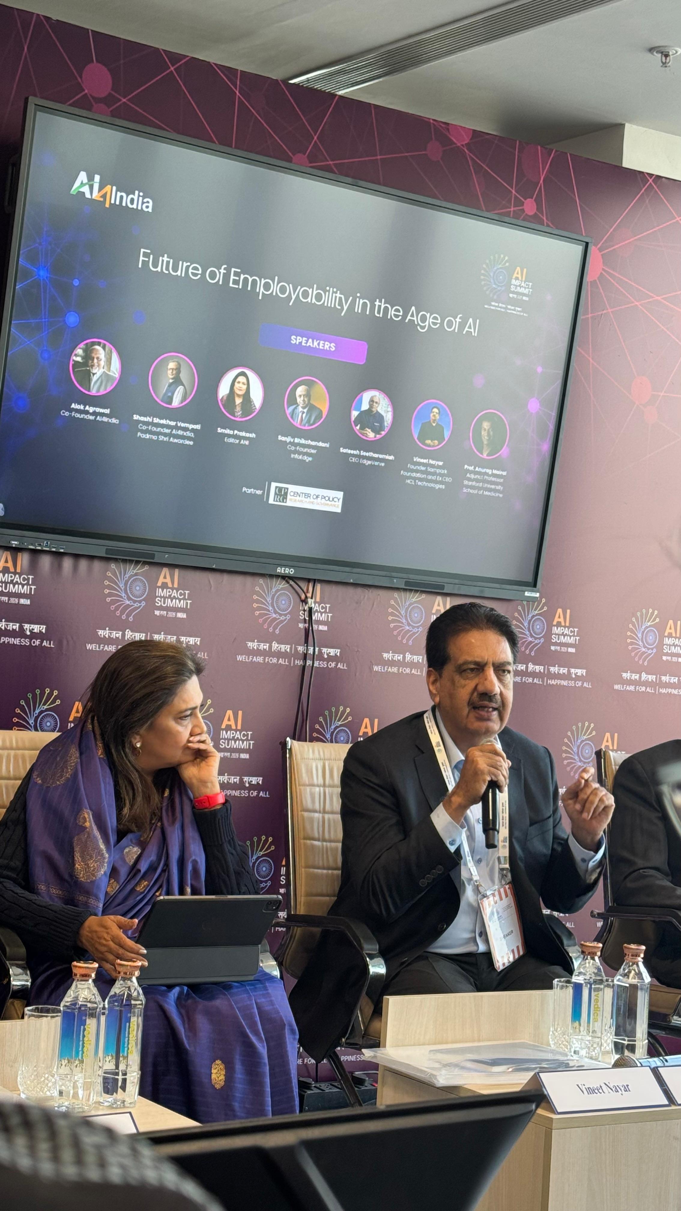 Vineet Nayar Flags Data Ownership and Jobs Debate at India AI Impact Summit